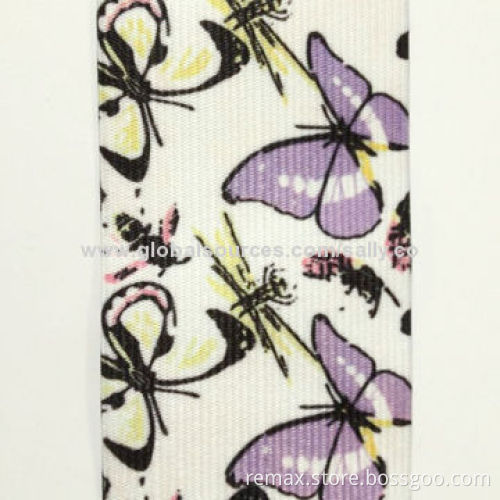Fashion Printing Elastic Gore, Available in Various Designs and Colors, Made of PolyesterNew